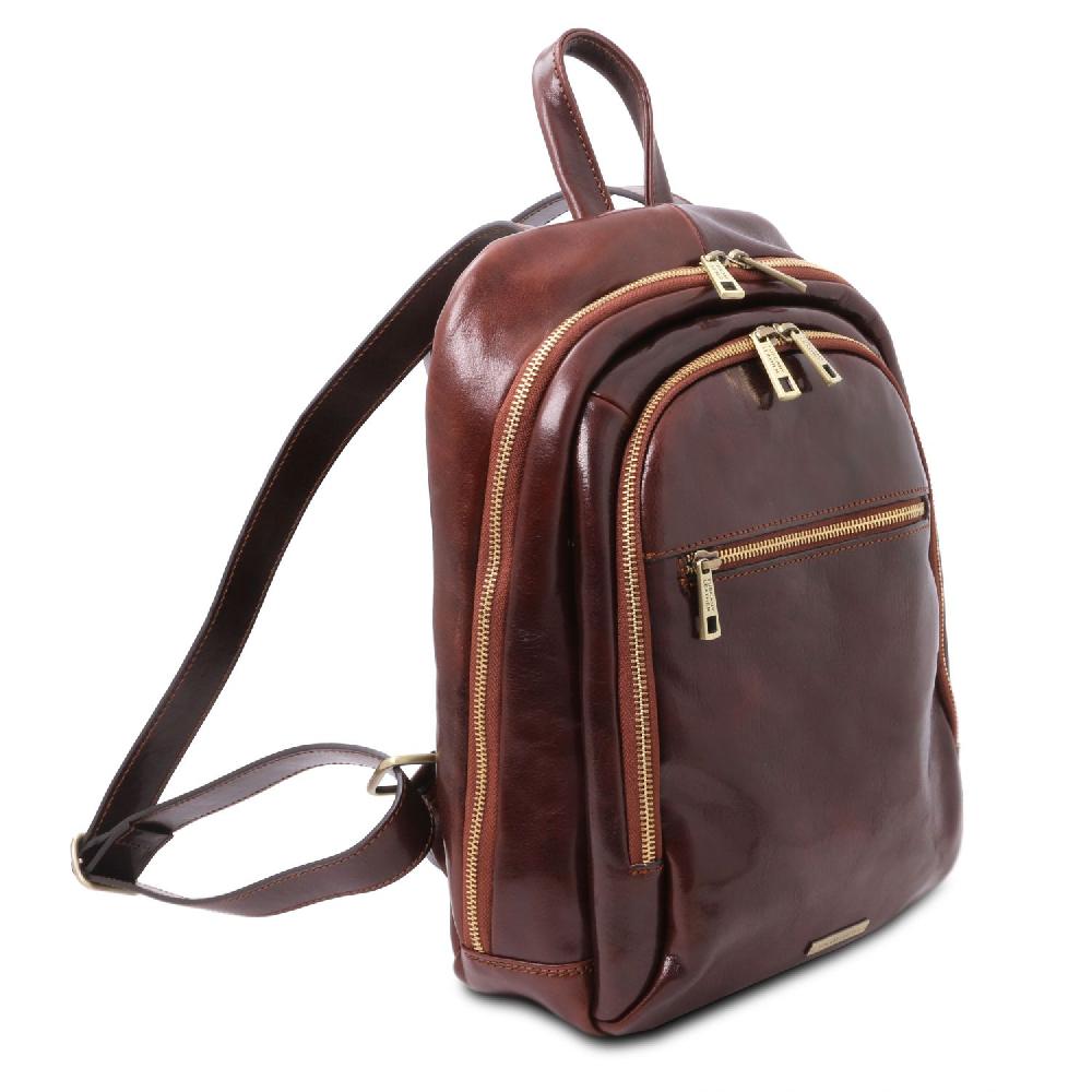 Tuscany Leather Zaino in Pelle 2 Scomparti Qualità