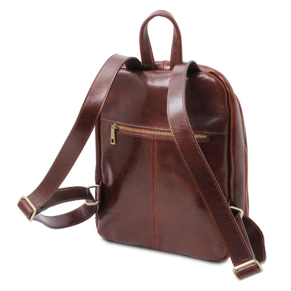 Tuscany Leather Zaino in Pelle 2 Scomparti Qualità