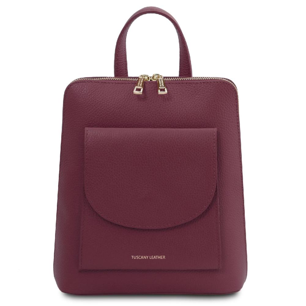 Tuscany Leather Zaino Piccolo da Donna in Pelle Pezzi Unici