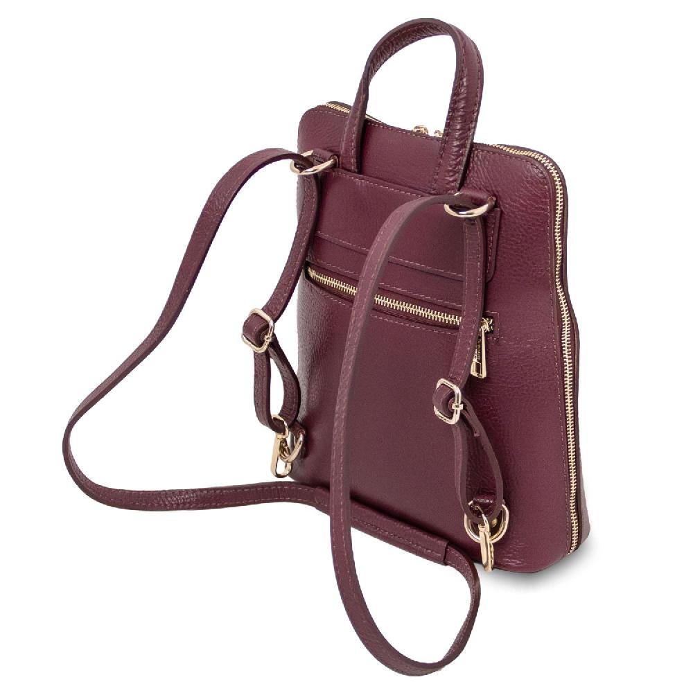 Tuscany Leather Zaino Piccolo da Donna in Pelle Pezzi Unici