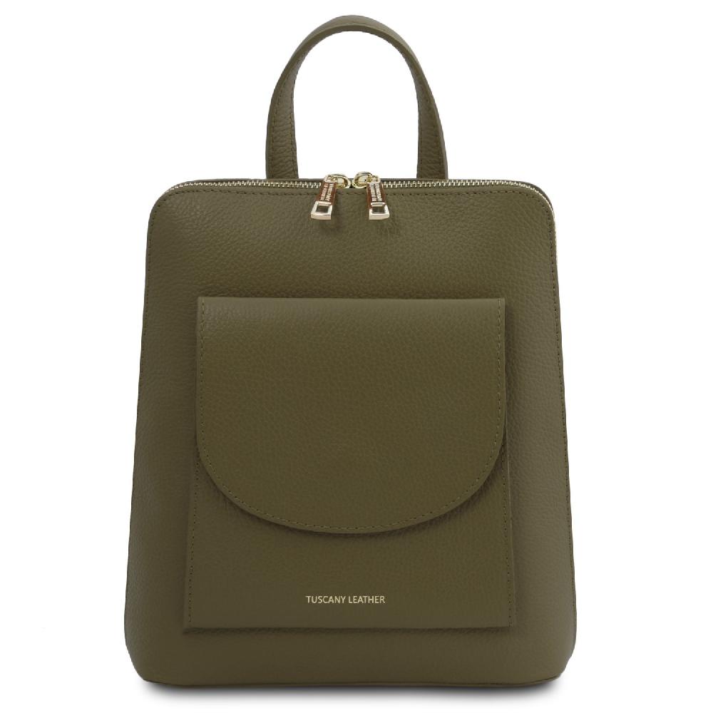 Tuscany Leather Zaino Piccolo da Donna in Pelle Fino al 50% di sconto