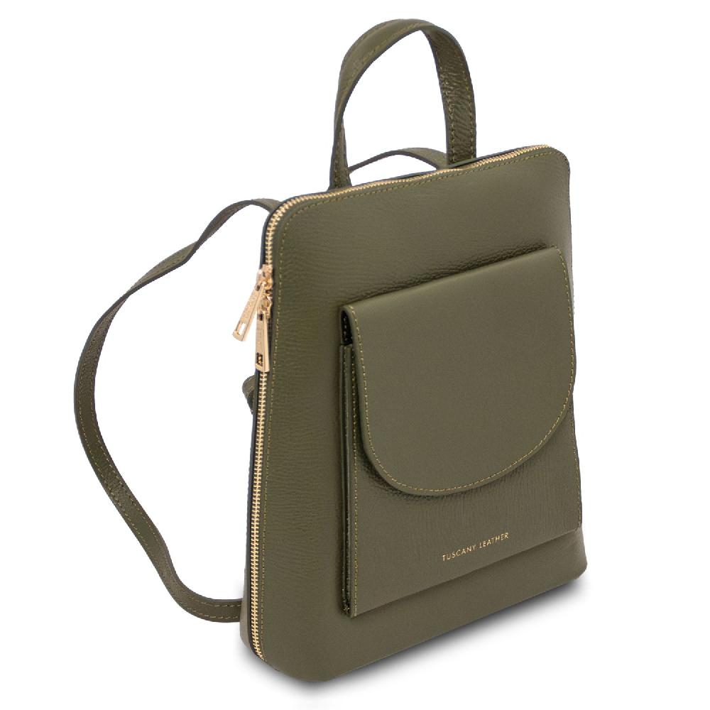 Tuscany Leather Zaino Piccolo da Donna in Pelle Fino al 50% di sconto