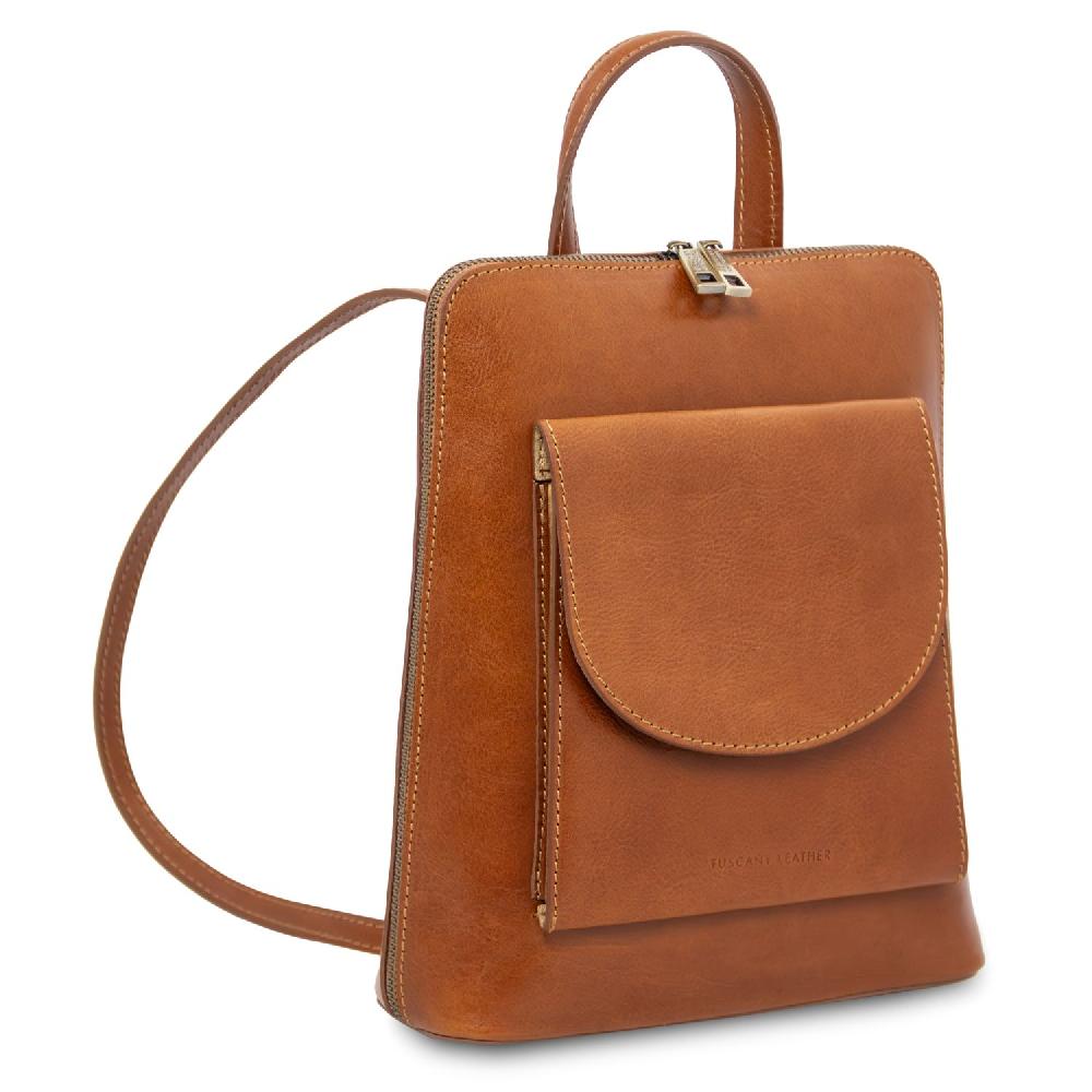Tuscany Leather Zaino Piccolo da Donna in Pelle Shopping Online