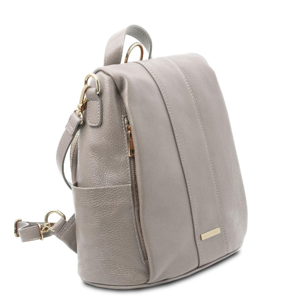 Tuscany Leather Zaino da Donna in Pelle Morbida Presa