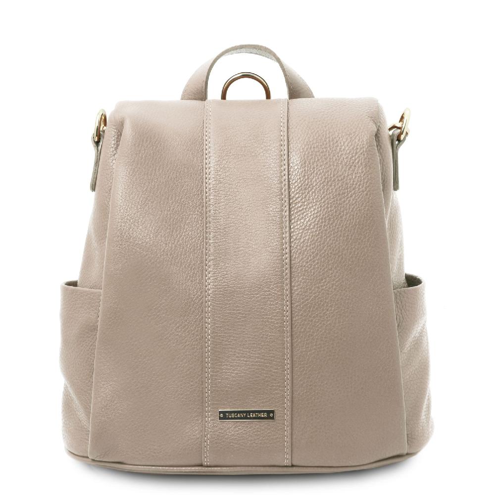 Tuscany Leather Zaino da Donna in Pelle Morbida Sconto