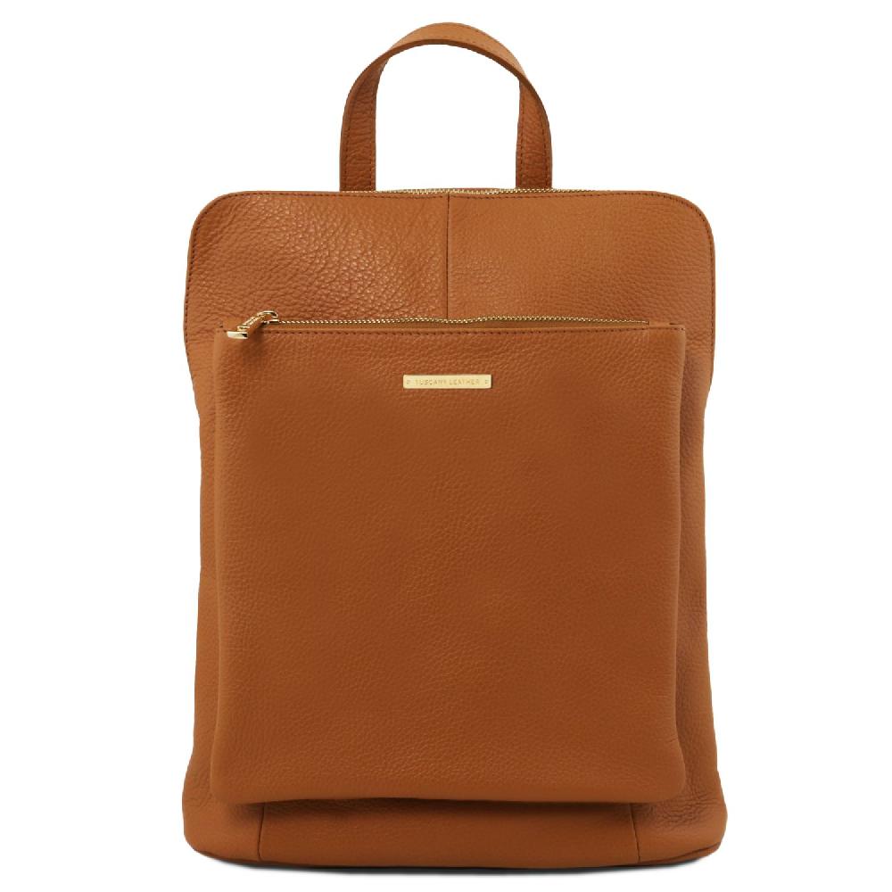 Tuscany Leather Zaino da Donna in Pelle Morbida Saldi Di Fabbrica