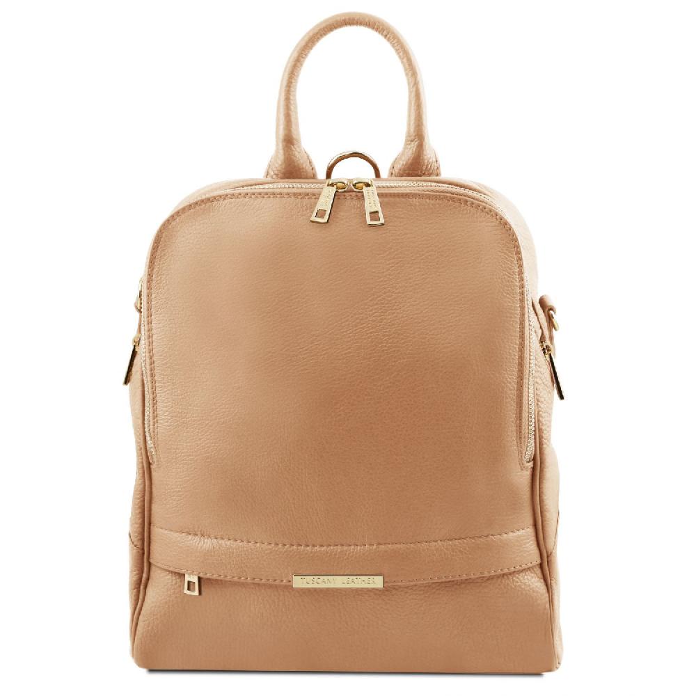 Tuscany Leather Zaino da Donna in Pelle Morbida Nuova