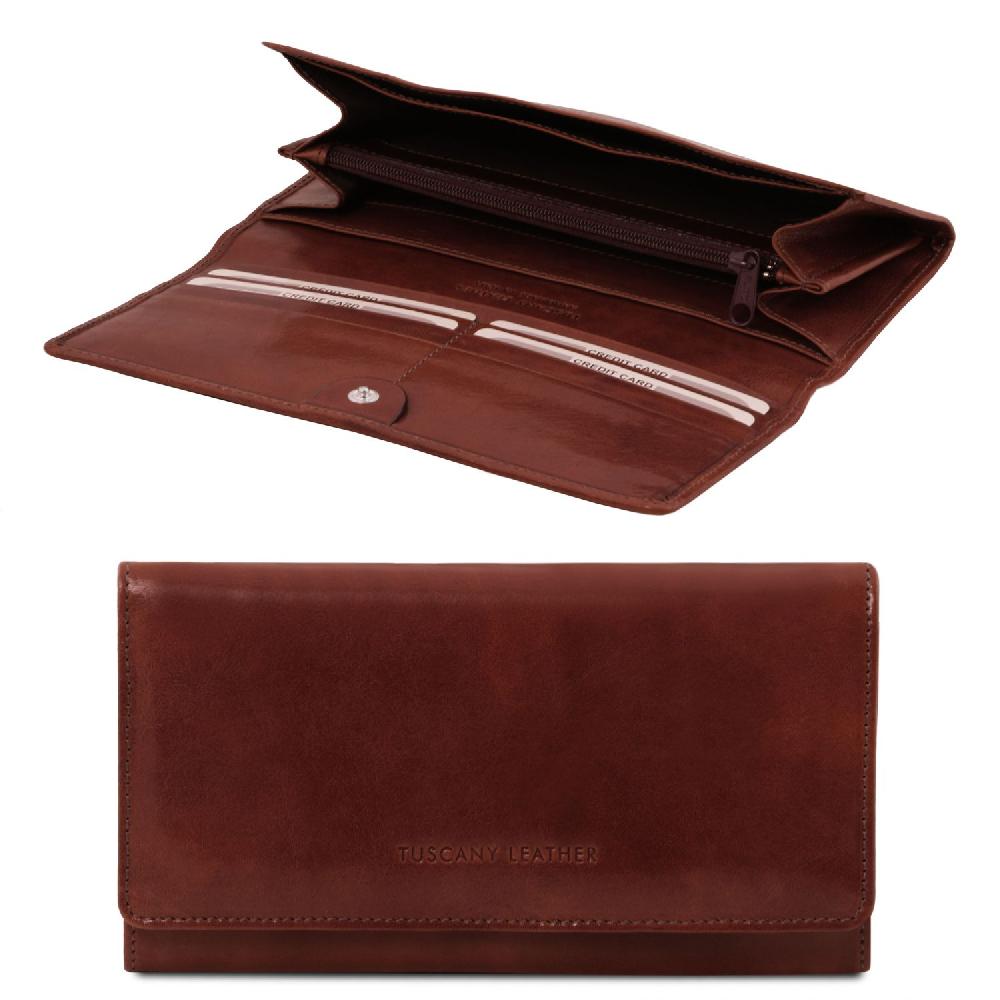 Tuscany Leather Esclusivo Portafoglio da Donna in Pelle Promozione