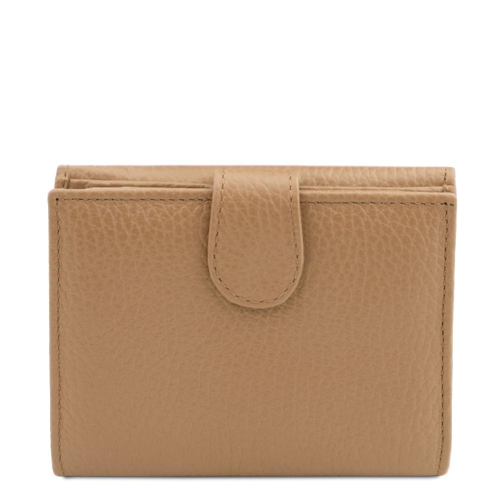 Tuscany Leather Esclusivo Portafoglio da Donna 3 Ante con Portaspiccioli in Pelle Negozi Online