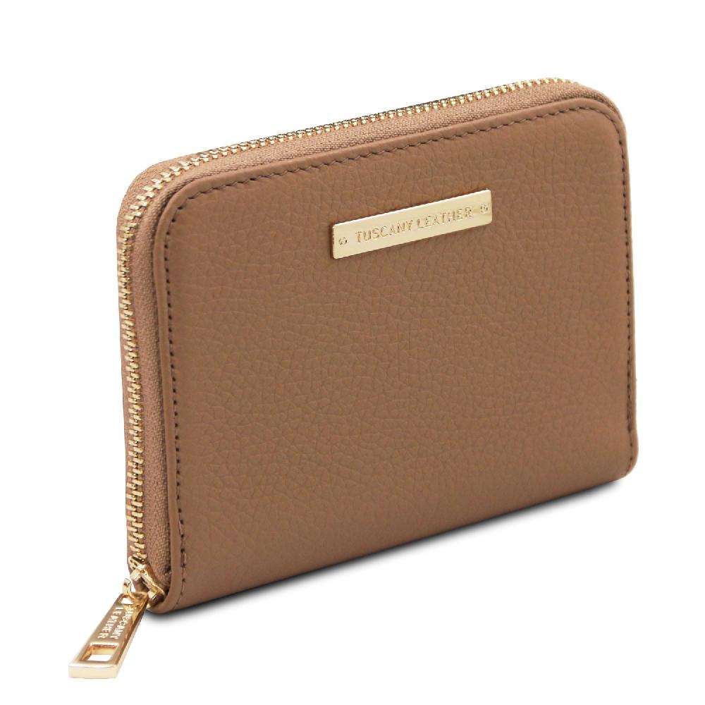 Tuscany Leather Esclusivo Portafogli in Pelle zip Around Novità