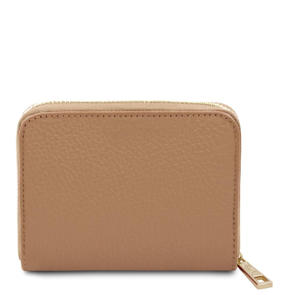 Tuscany Leather Esclusivo Portafogli in Pelle zip Around Presa