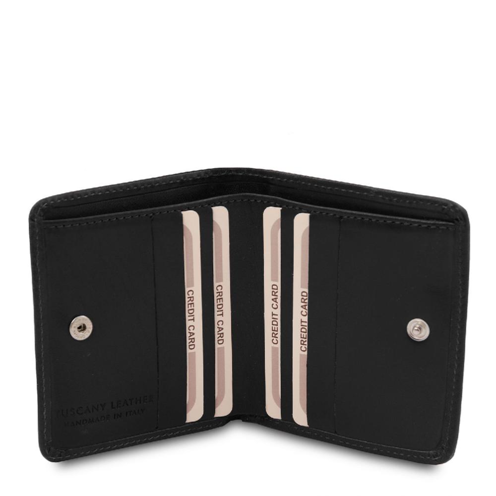 Tuscany Leather Esclusivo Portafogli in Pelle con Portamonete Offerta