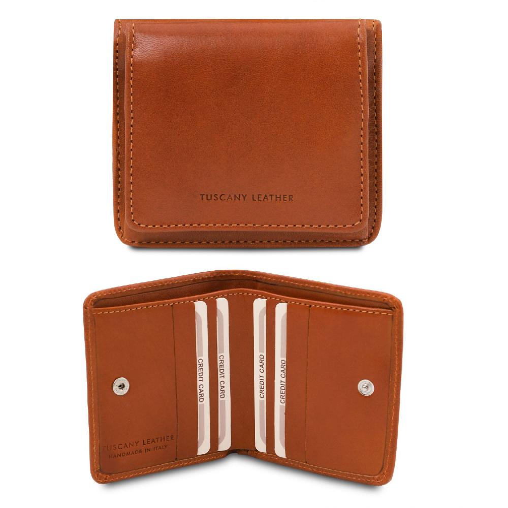 Tuscany Leather Esclusivo Portafogli in Pelle con Portamonete Online