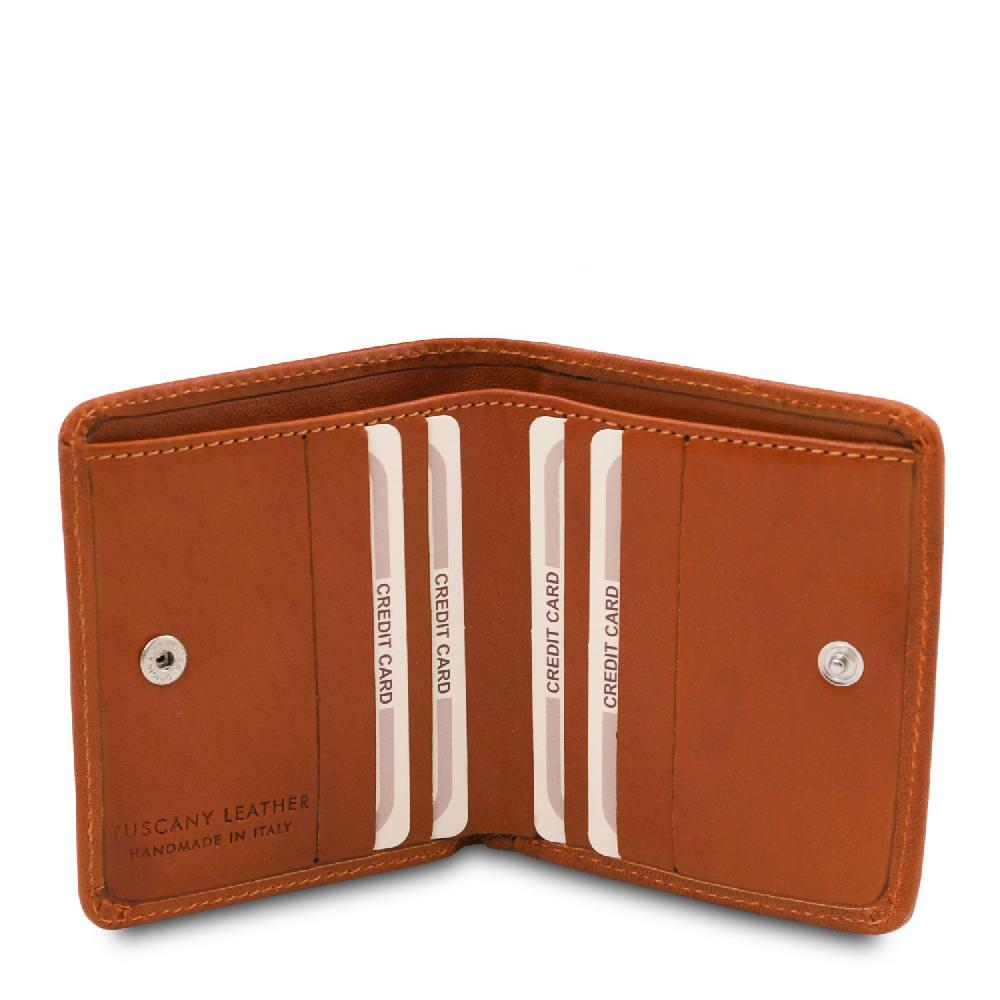 Tuscany Leather Esclusivo Portafogli in Pelle con Portamonete Online