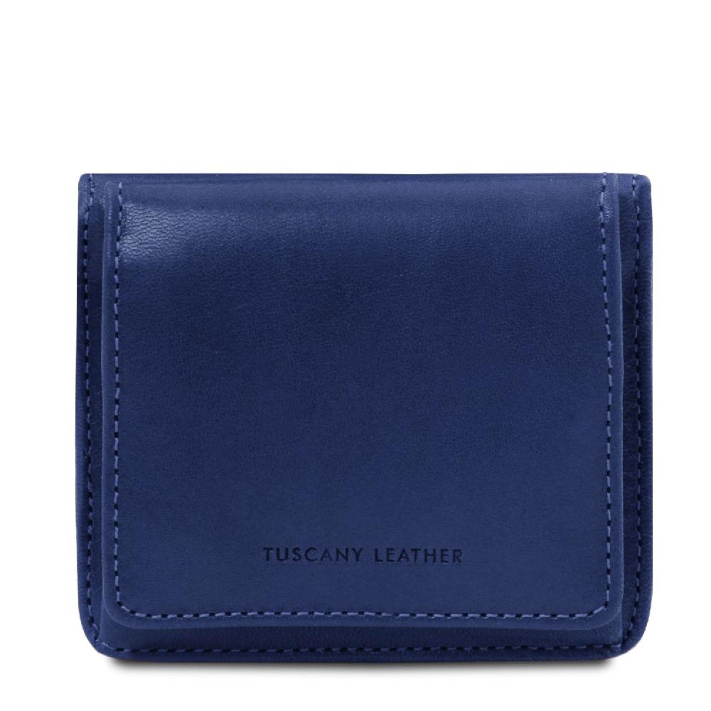 Tuscany Leather Esclusivo Portafogli in Pelle con Portamonete Outlet