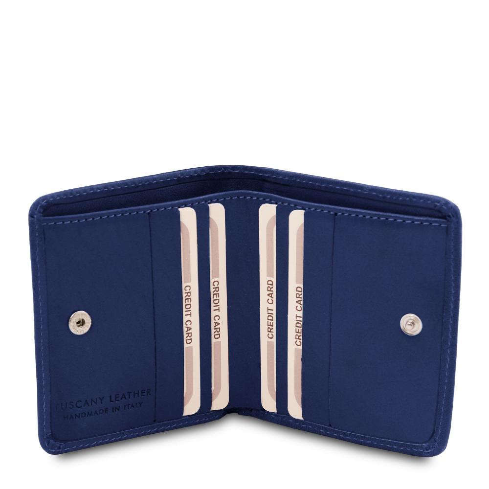 Tuscany Leather Esclusivo Portafogli in Pelle con Portamonete Outlet