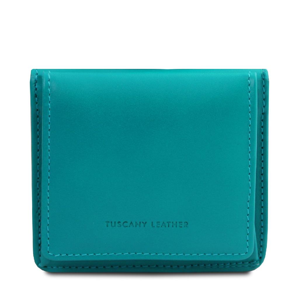 Tuscany Leather Esclusivo Portafogli in Pelle con Portamonete In Vendita