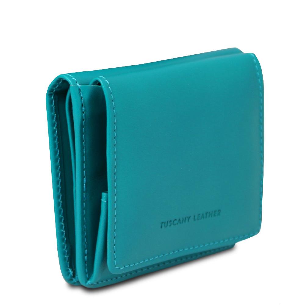 Tuscany Leather Esclusivo Portafogli in Pelle con Portamonete In Vendita