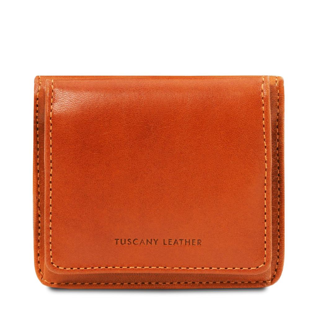 Tuscany Leather Esclusivo Portafogli in Pelle con Portamonete Offerte