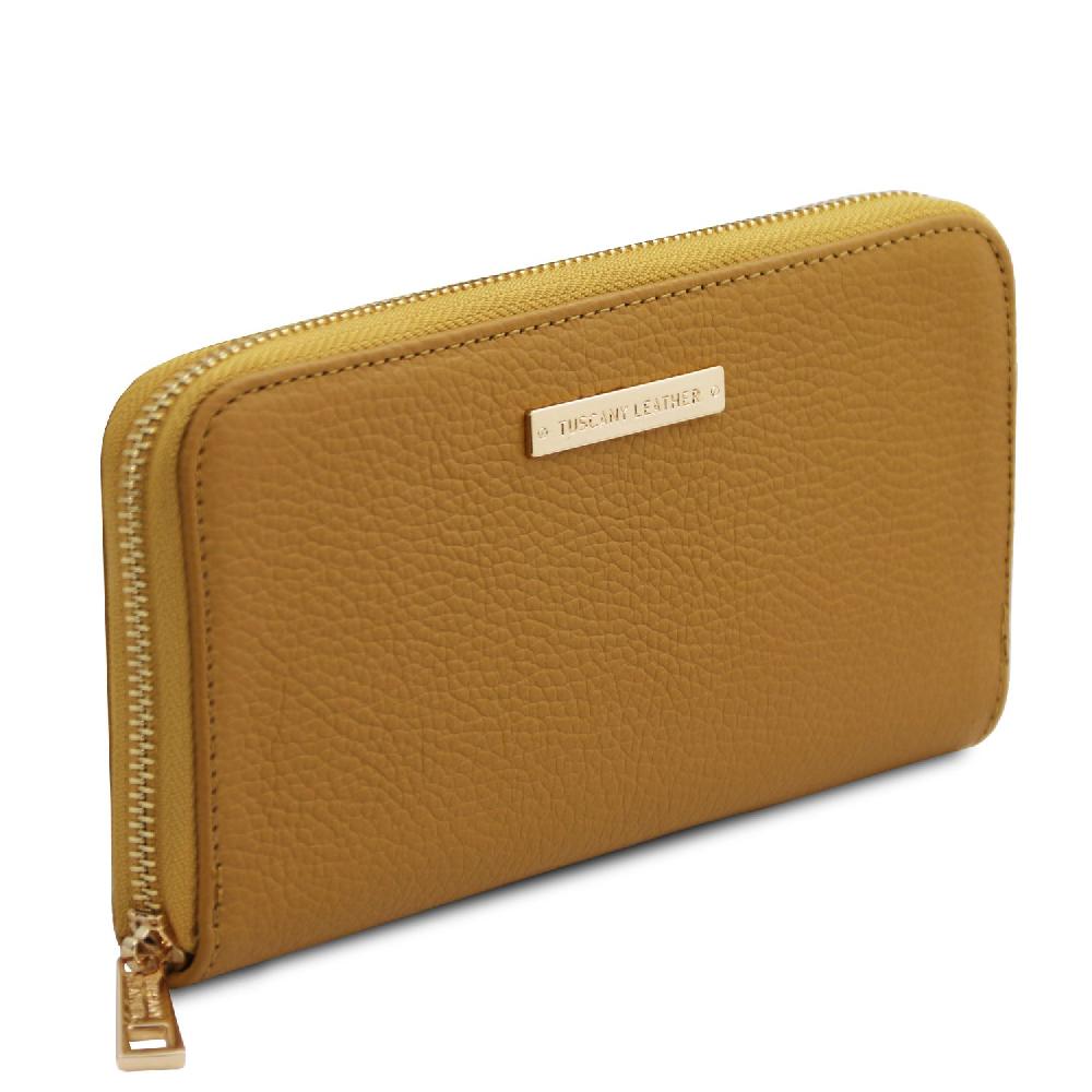 Tuscany Leather Esclusivo Portafogli in Pelle zip Around 2025