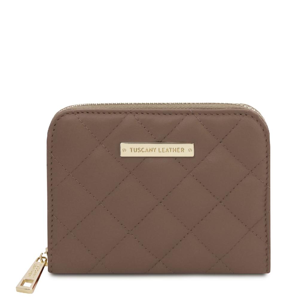 Tuscany Leather Esclusivo Portafogli in Pelle Morbida zip Around Negozi Online