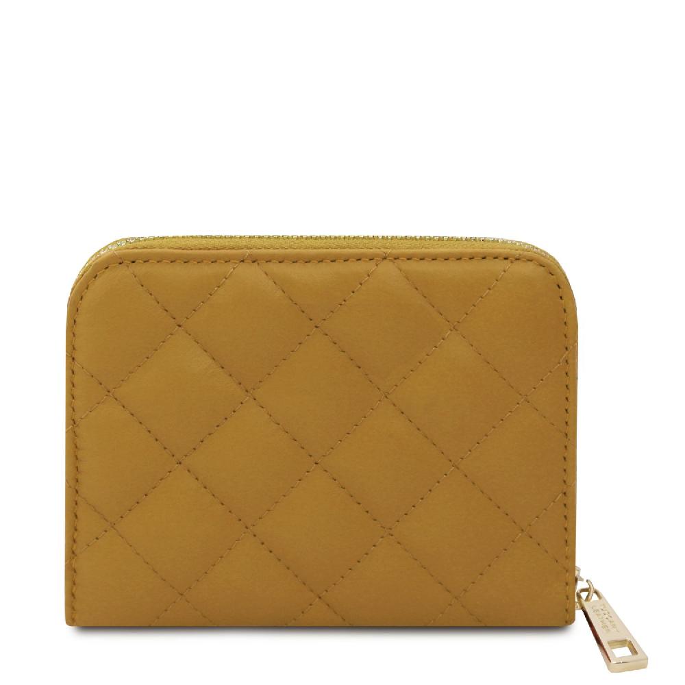 Tuscany Leather Esclusivo Portafogli in Pelle Morbida zip Around Promozione Limitata