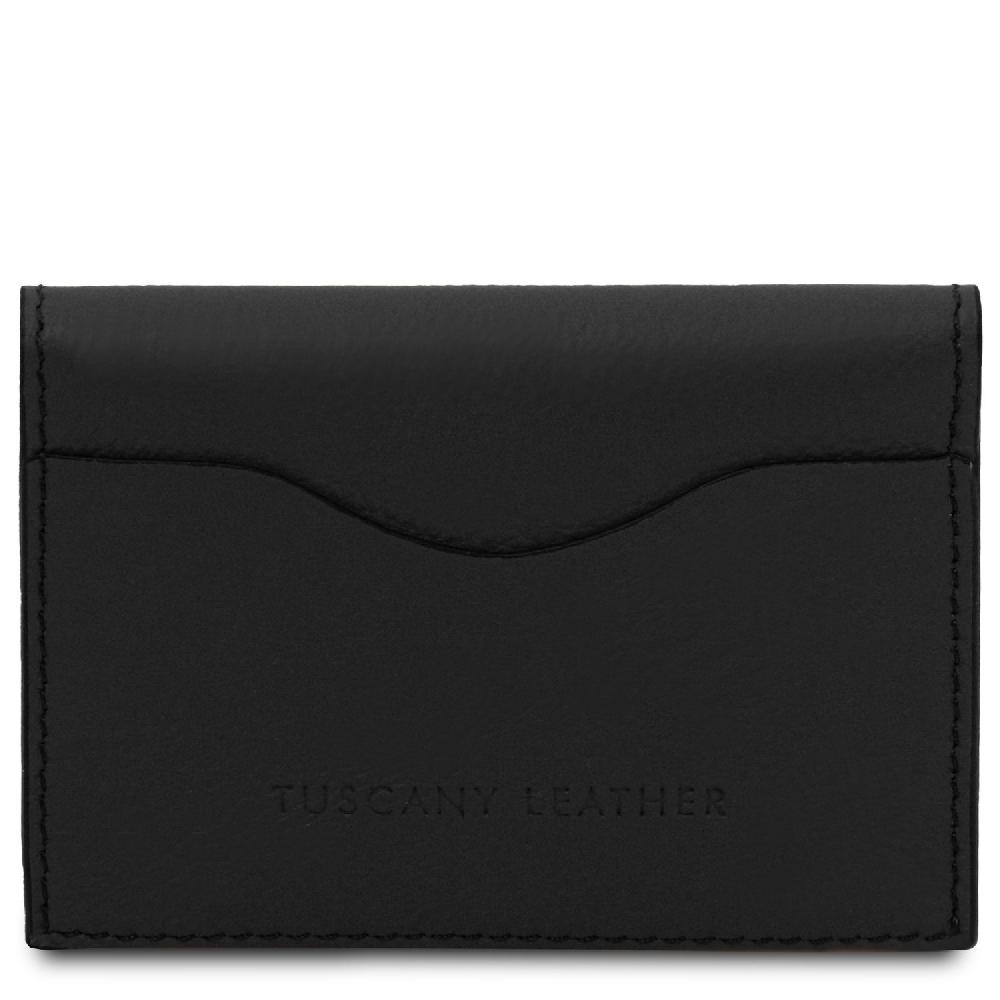 Tuscany Leather Porta Biglietti da Visita / Carte di Credito in Pelle Italy