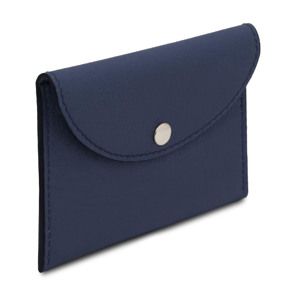 Tuscany Leather Porta Biglietti da Visita / Carte di Credito in Pelle Nuovo