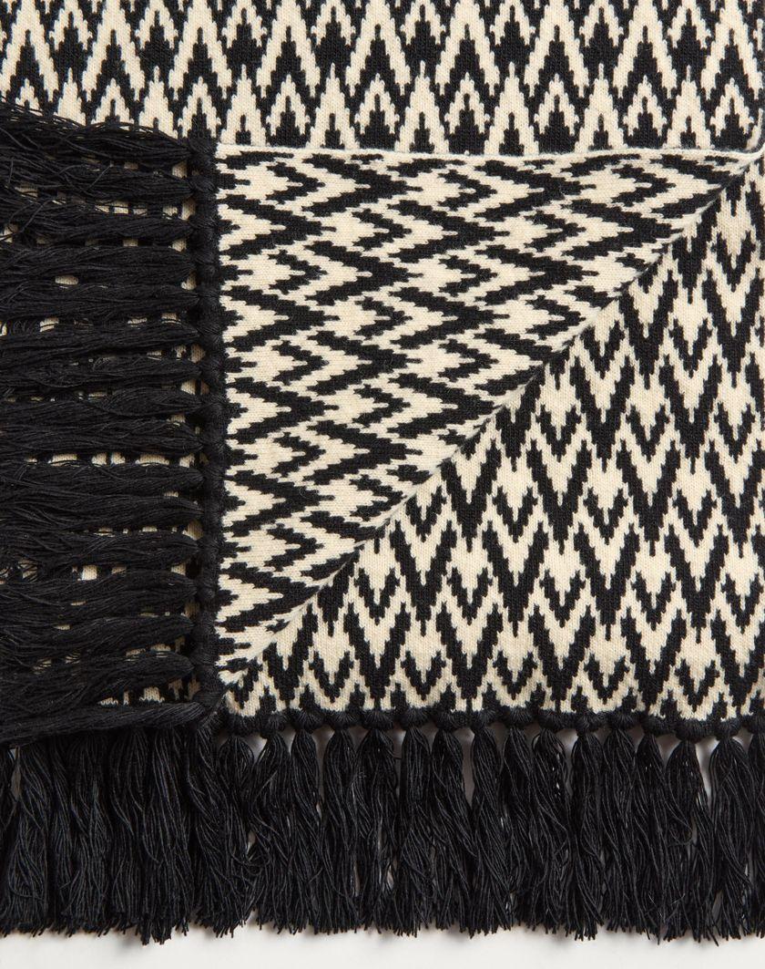 Valentino Handbags Sciarpa Knitted Toute La V In Lana per Uomo in Navy/crema | Valentino IT Affare Del Giorno