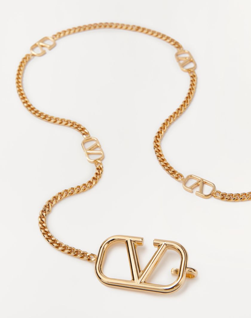 Valentino Handbags Cintura A Catena Vlogo Signature per Donna in Oro | Valentino IT Outlet