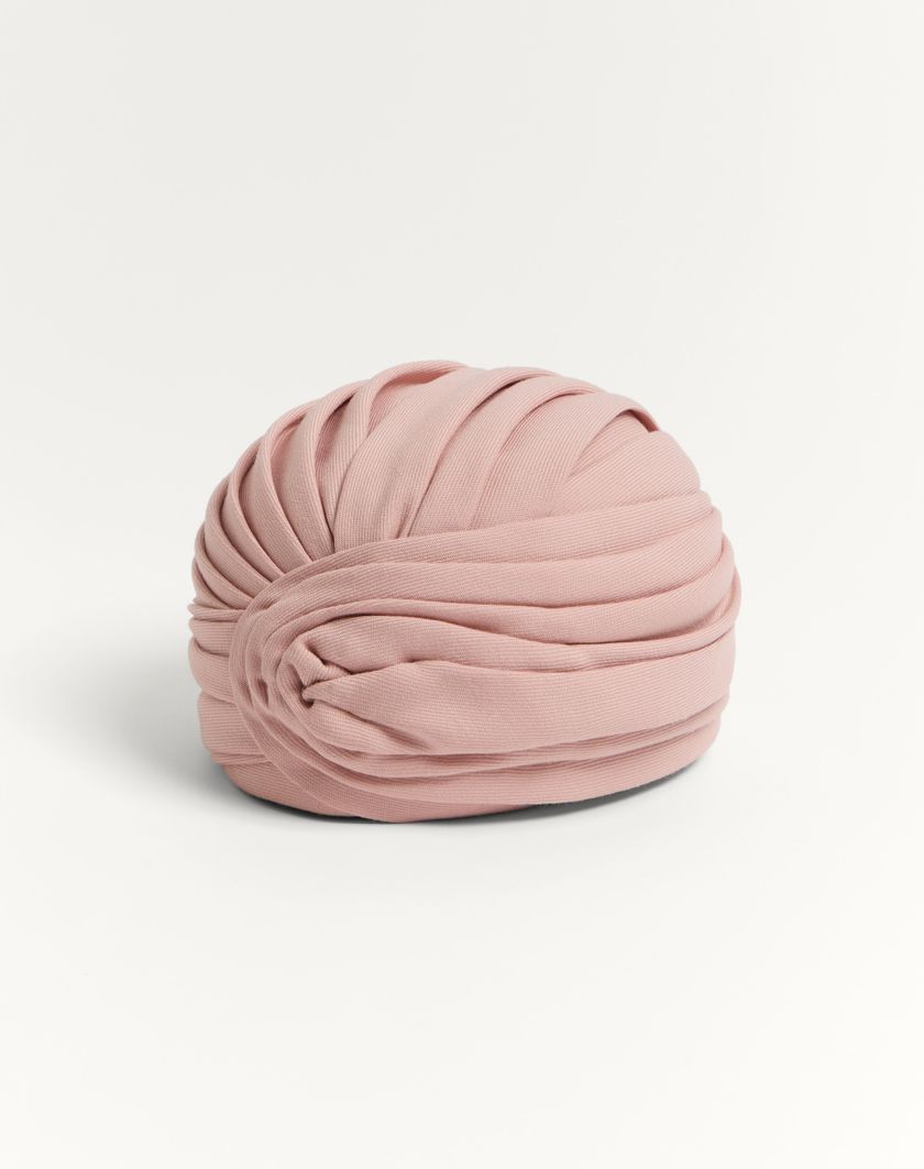 Valentino Handbags Turbante Rigido In Lana per Donna in Oro/rosa | Valentino IT Saldi