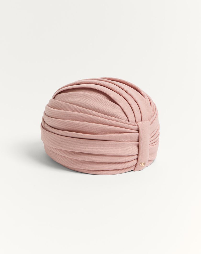 Valentino Handbags Turbante Rigido In Lana per Donna in Oro/rosa | Valentino IT Saldi