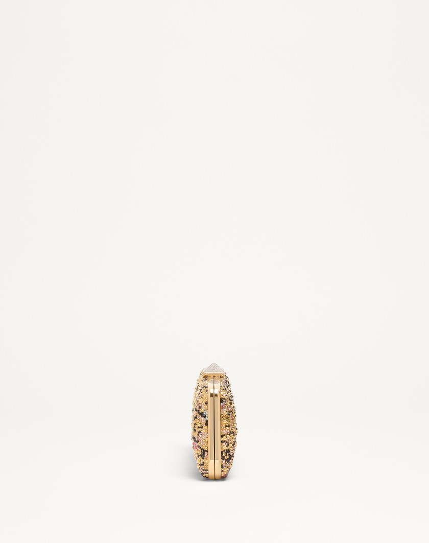 Valentino Handbags Minaudiere Carry Secrets Con Strass Motivo Apres L'hiver per Donna in Multicolor | Valentino IT Fino Al -60%