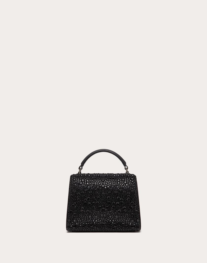 Valentino Handbags Borsa A Mano Mini Vsling Con Ricamo Sparkling per Donna in Jet | Valentino IT Hotsell