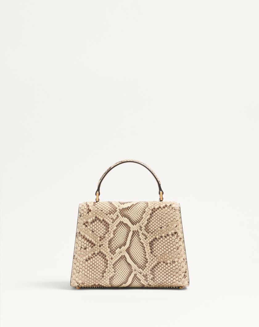 Valentino Handbags Borsa A Mano Piccola Valentino Garavani Vsling In Pitone per Donna in Avorio | Valentino IT Offerta natalizia