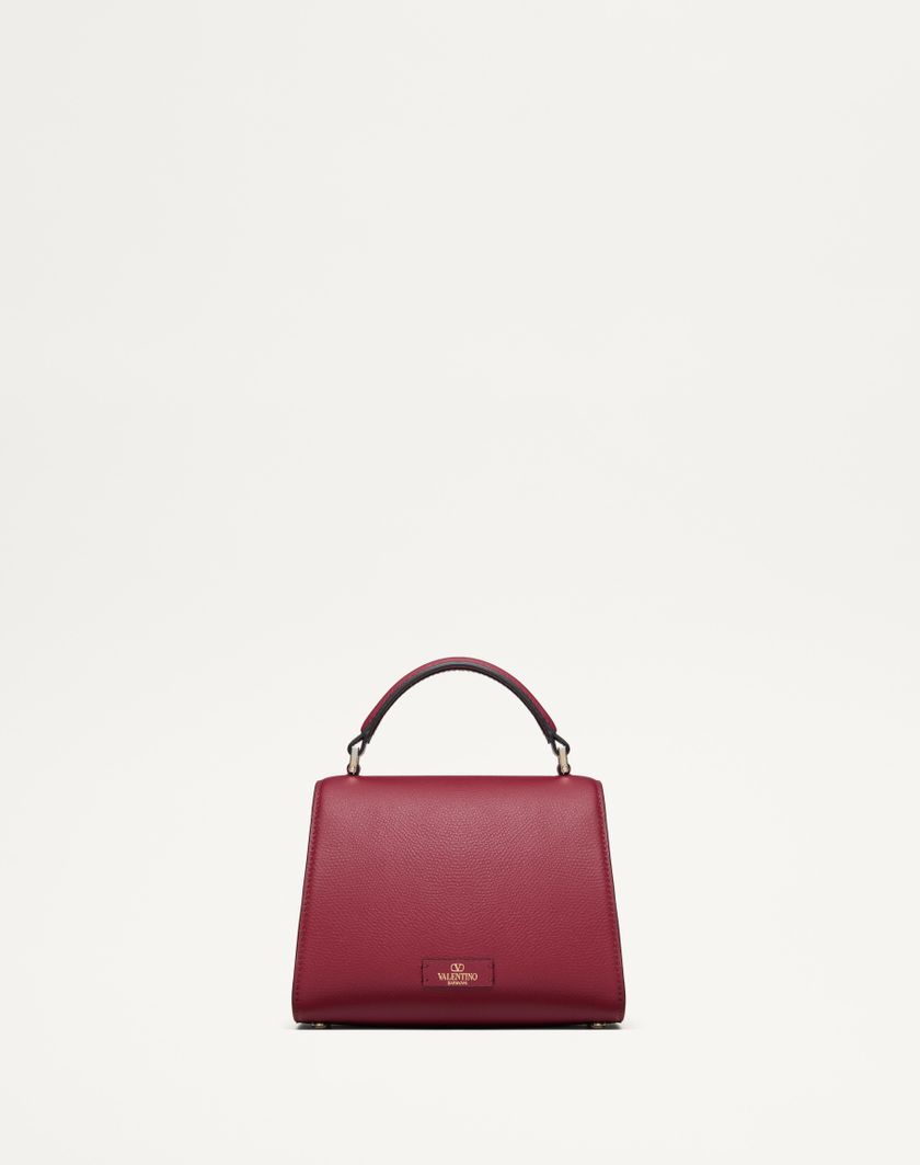 Valentino Handbags Borsa A Mano Mini Valentino Garavani Vsling Con Logo Gioiello per Donna in Rosso Scuro | Valentino IT In Linea