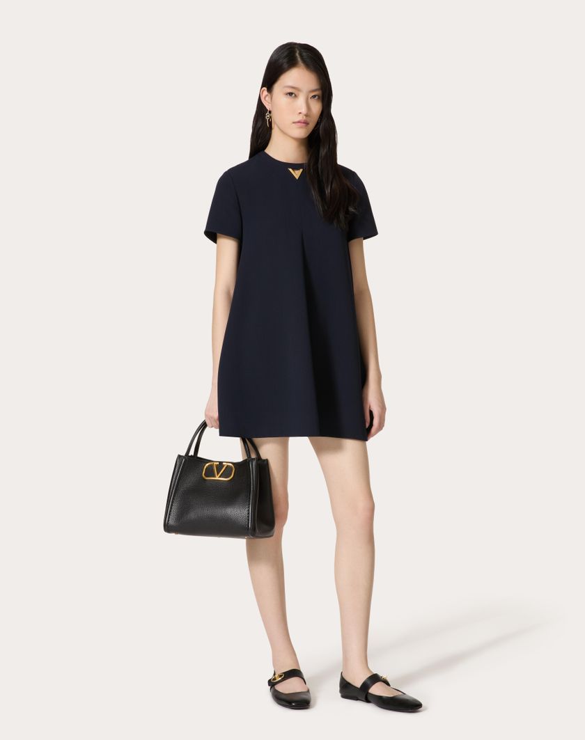 Valentino Handbags Borsa A Mano Media Valentino Garavani Alltime In Vitello Granato per Donna in Nero | Valentino IT Fino Al -60%