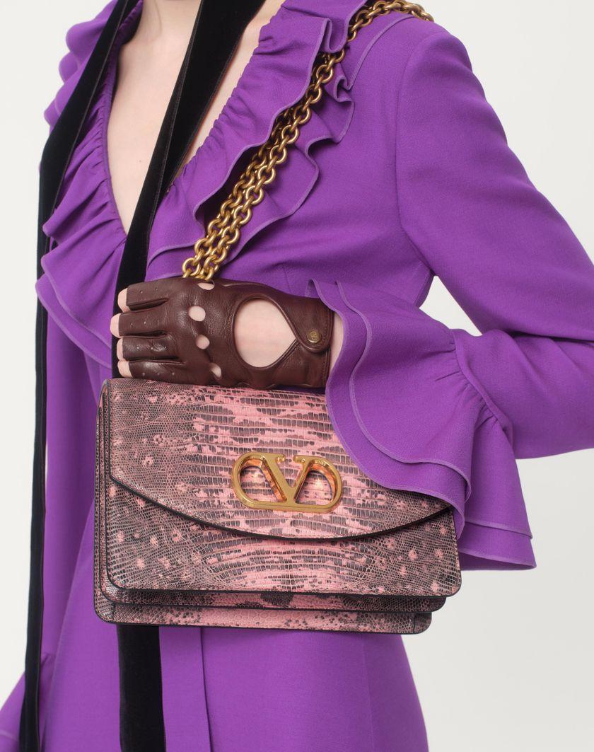 Valentino Handbags Borsa A Spalla Valentino Garavani Vain In Tejus per Donna in Rosa | Valentino IT Prezzo Ridotto