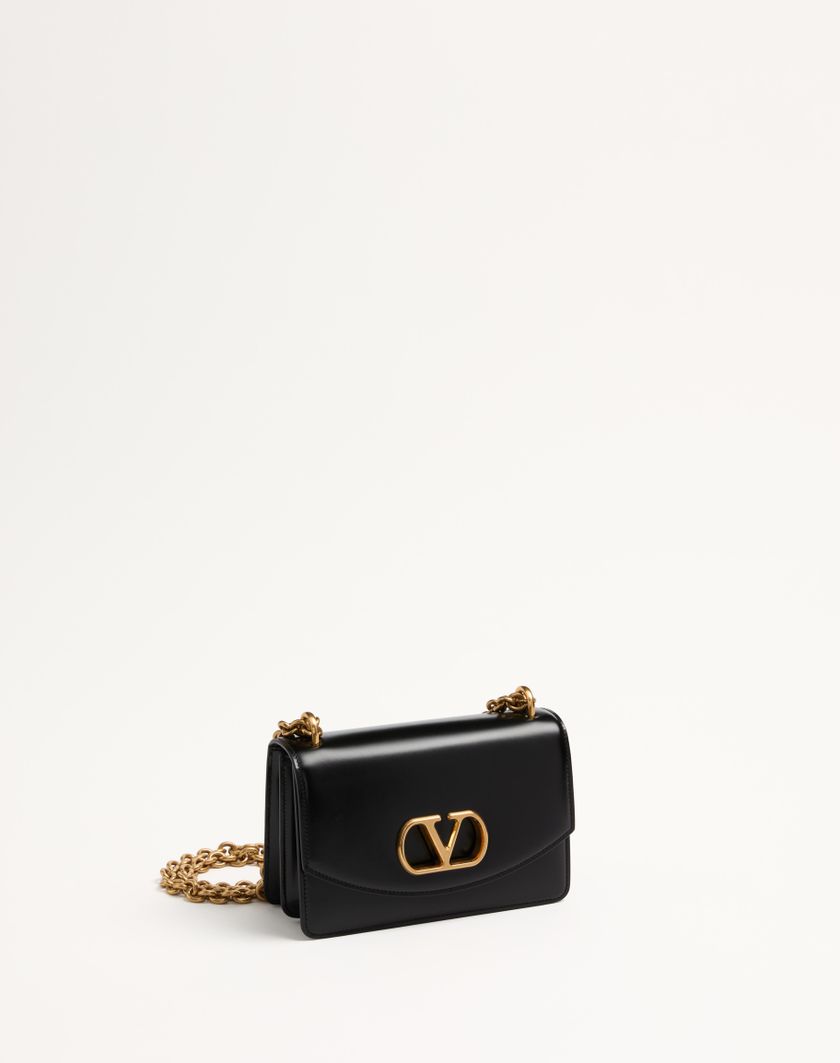 Valentino Handbags Borsa Piccola A Spalla Valentino Garavani Vain In Vitello Lucido per Donna in Avorio | Valentino IT Presa