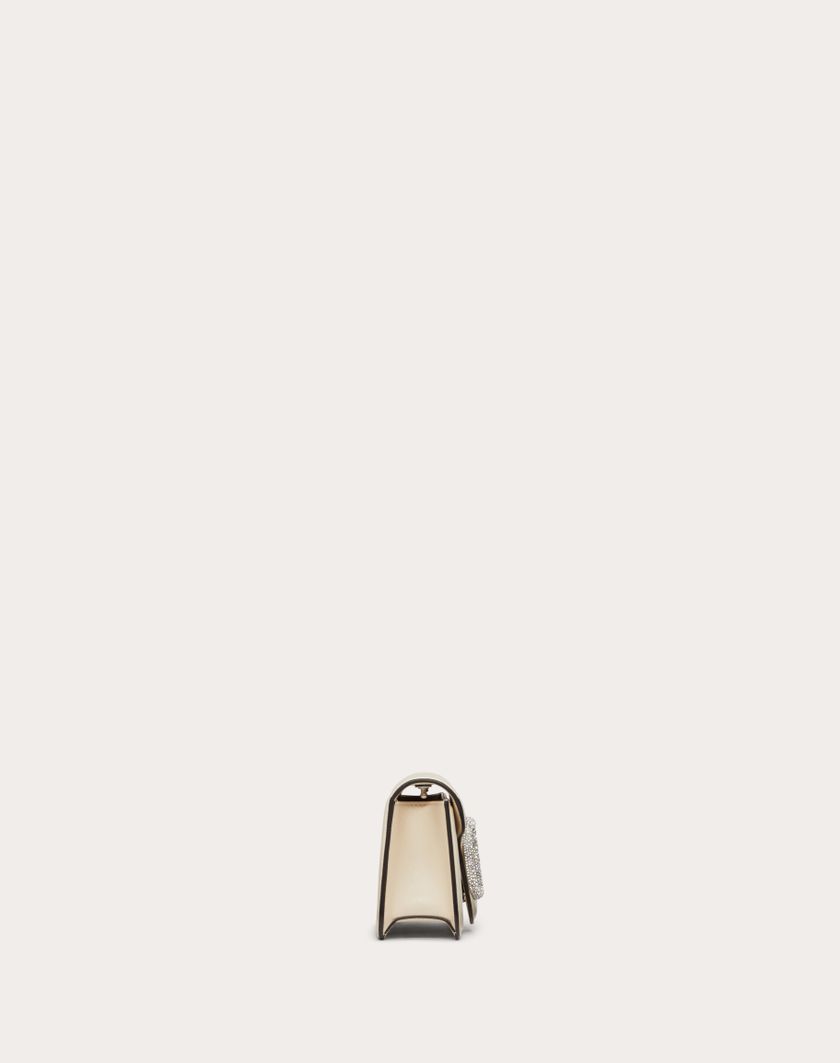 Valentino Handbags Borsa Piccola A Spalla Valentino Garavani Locò Con Logo Gioiello per Donna in Rose Cannelle | Valentino IT Saldi Di Fabbrica