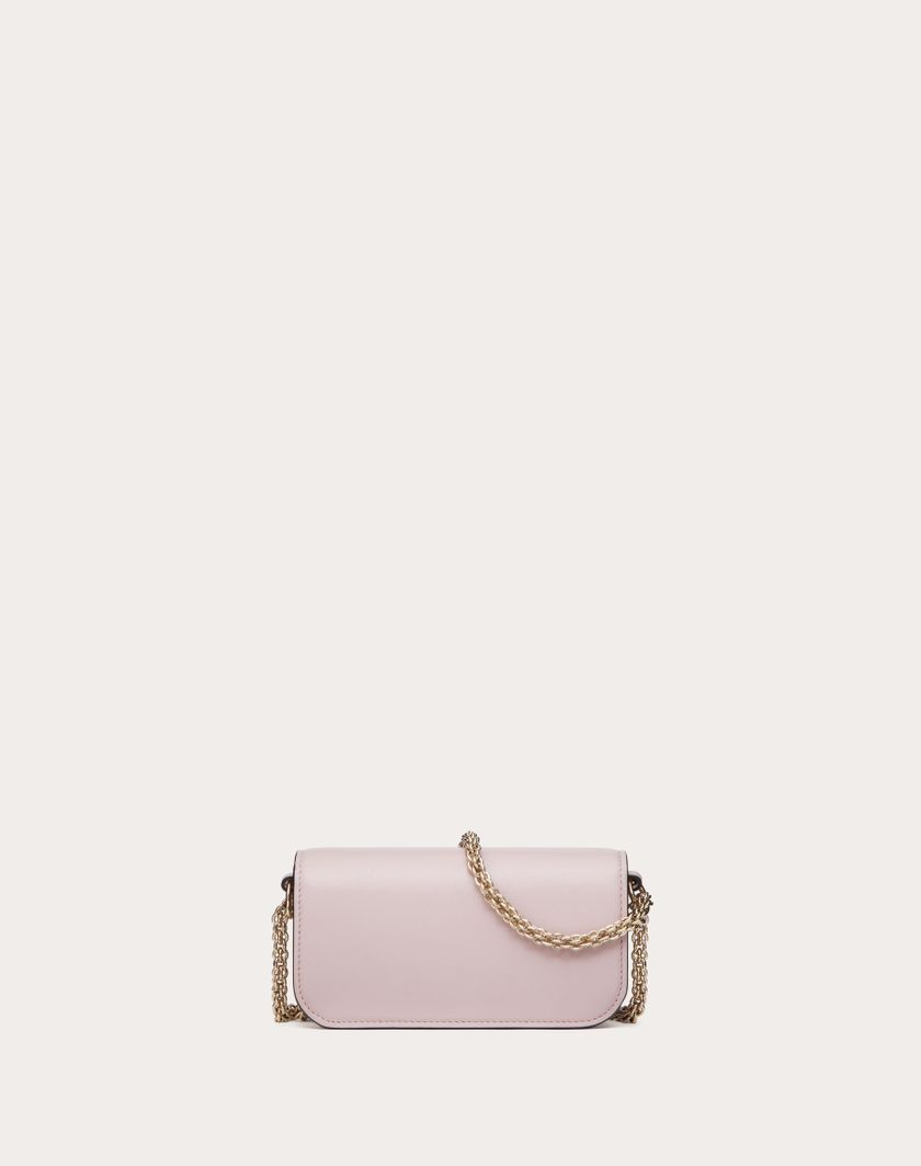 Valentino Handbags Borsa Piccola A Spalla Valentino Garavani Locò Con Logo Gioiello per Donna in Water Lilac | Valentino IT Vendite Flash