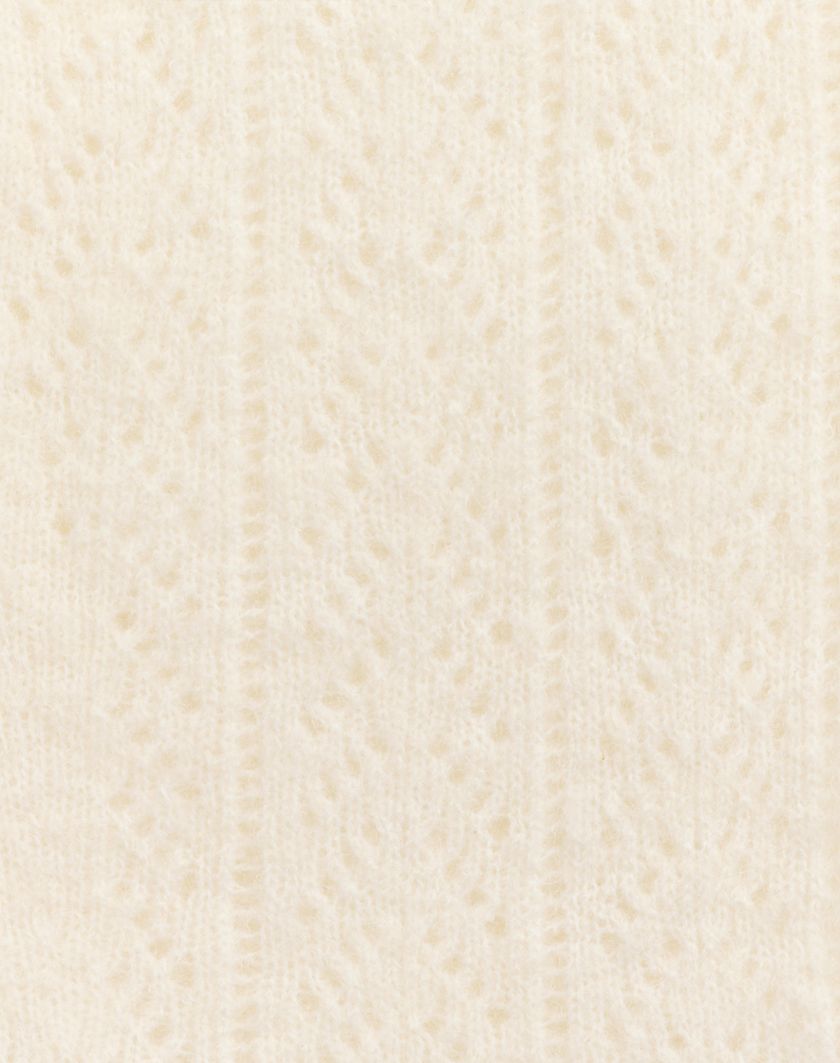 Valentino Handbags Collant In Mohair per Donna in Latte | Valentino IT In Vendita