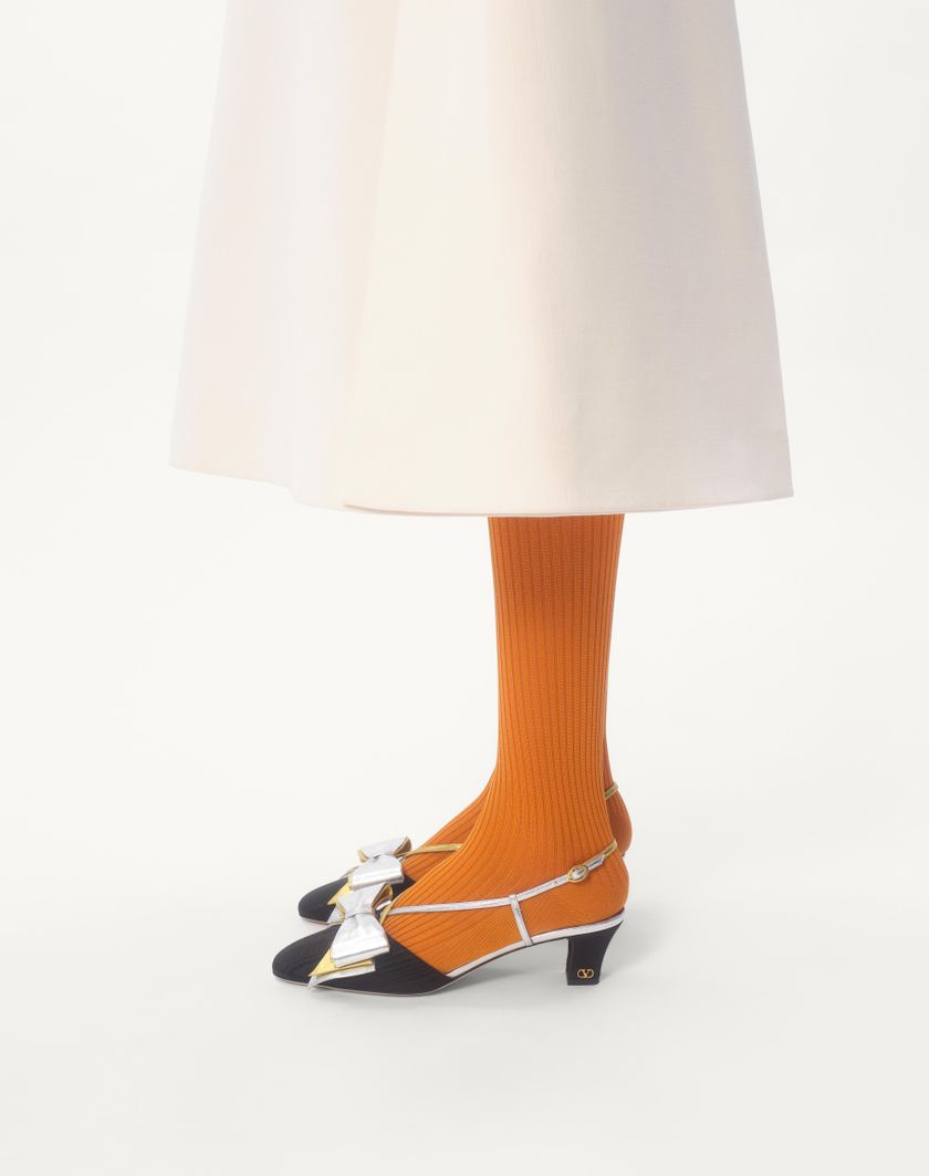 Valentino Handbags Abito Midi In Crepe Couture per Donna in Avorio | Valentino IT Nuovi prodotti