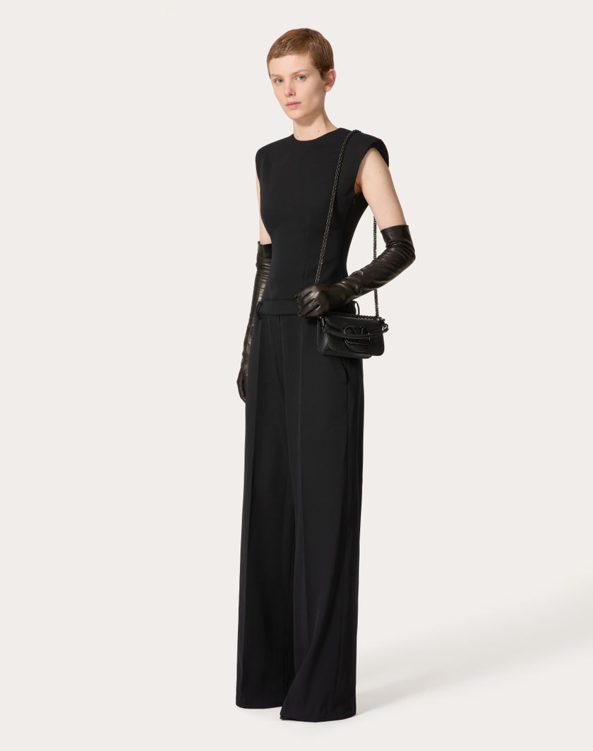 Valentino Handbags Tuta In Grisaille per Donna in Nero | Valentino IT Negozi Online