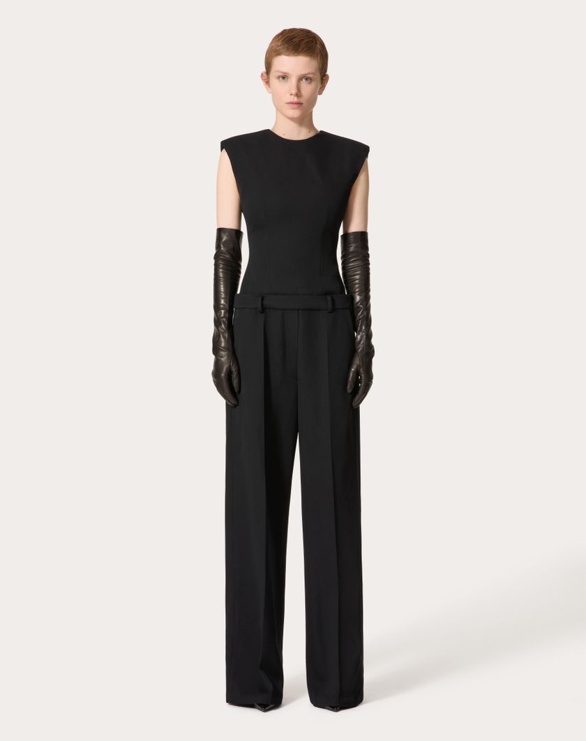 Valentino Handbags Tuta In Grisaille per Donna in Nero | Valentino IT Negozi Online