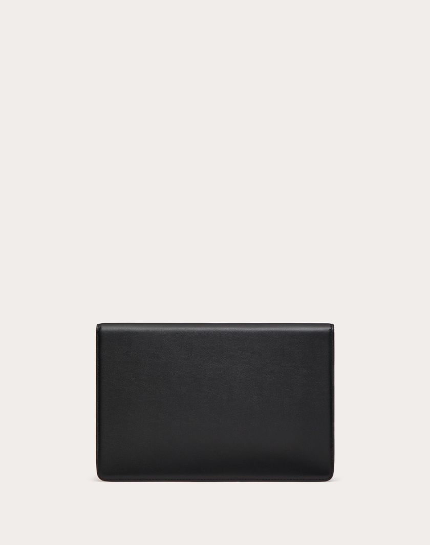 Valentino Handbags Pochette Valentino Garavani Locò In Vitello per Donna in Light Ivory | Valentino IT Sconto