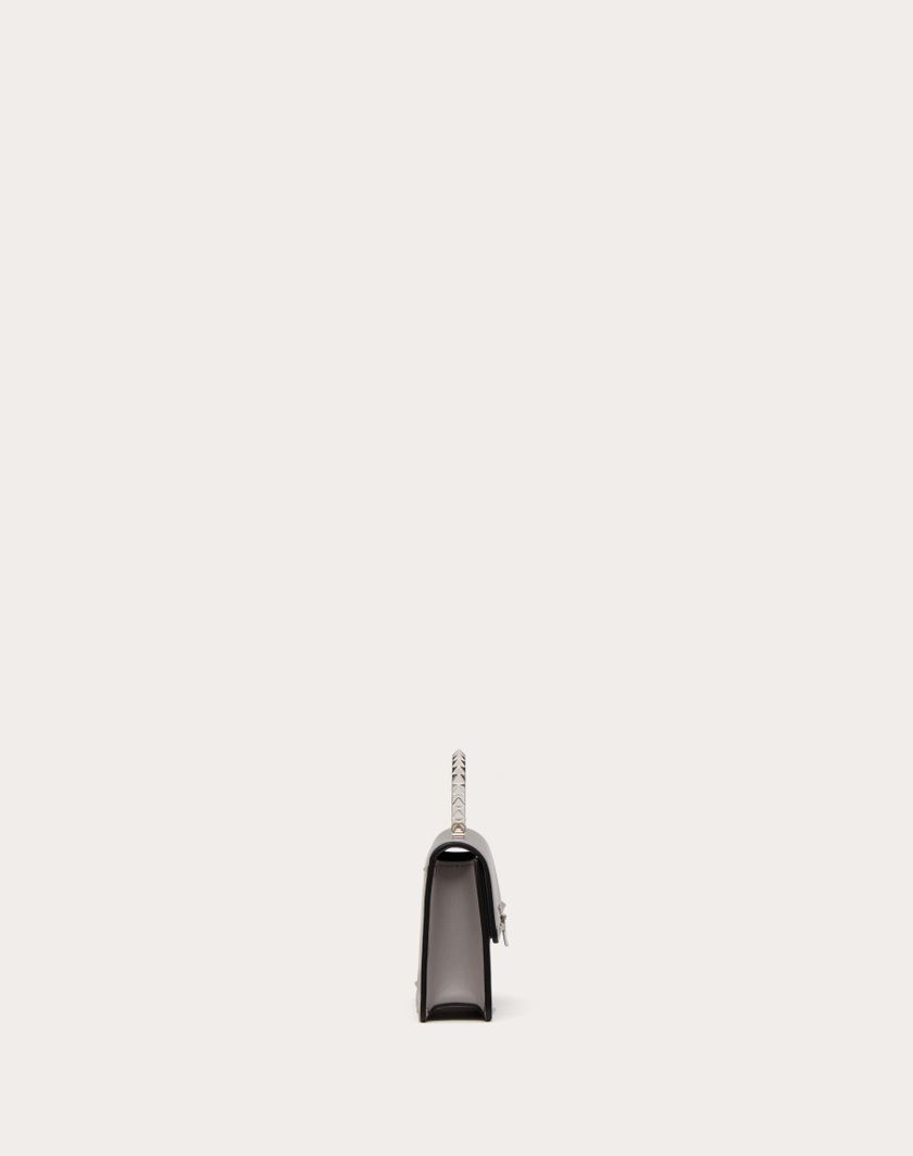 Valentino Handbags Mini Borsa A Mano Rockstud In Vitello per Donna in Grigio | Valentino IT Online