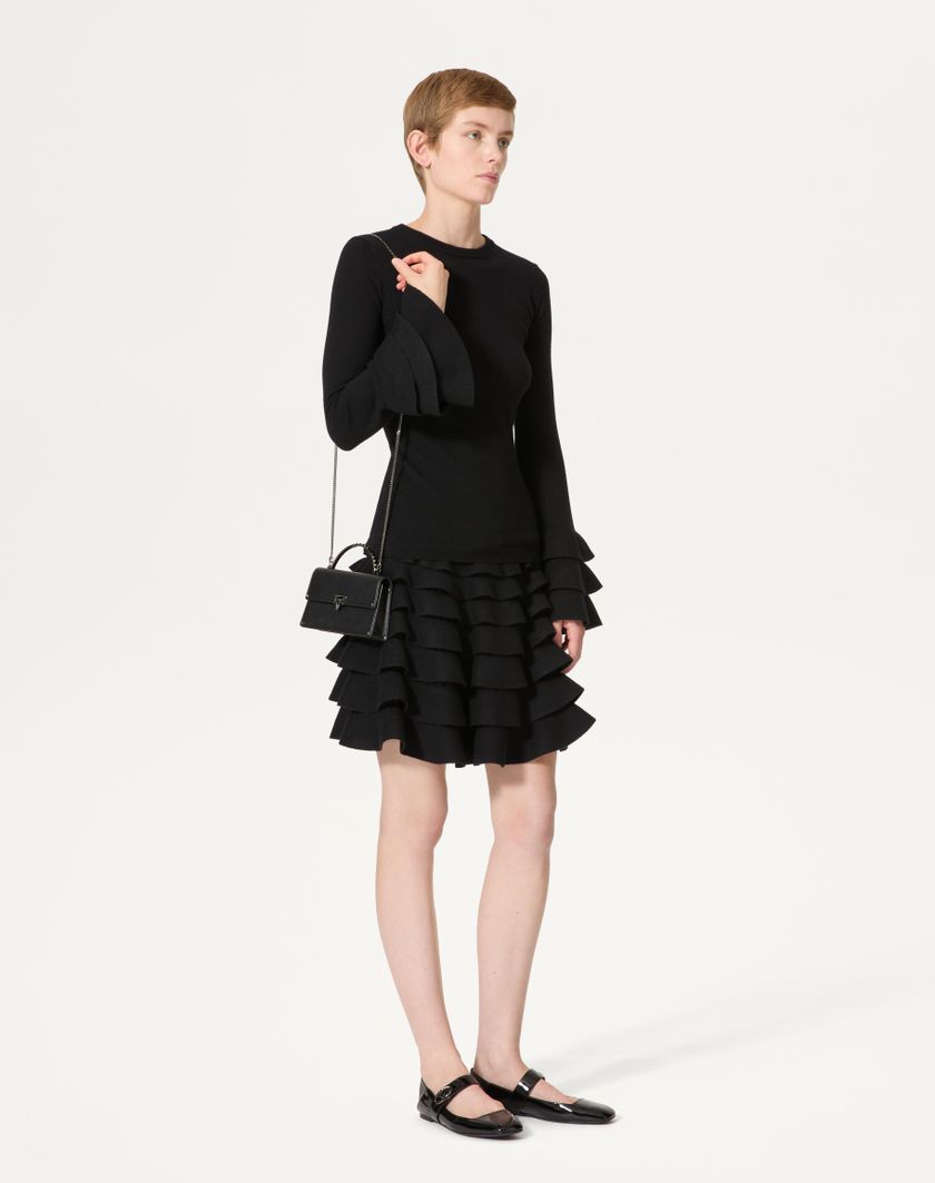 Valentino Handbags Mini Borsa A Mano Rockstud In Vitello per Donna in Nero | Valentino IT In Vendita