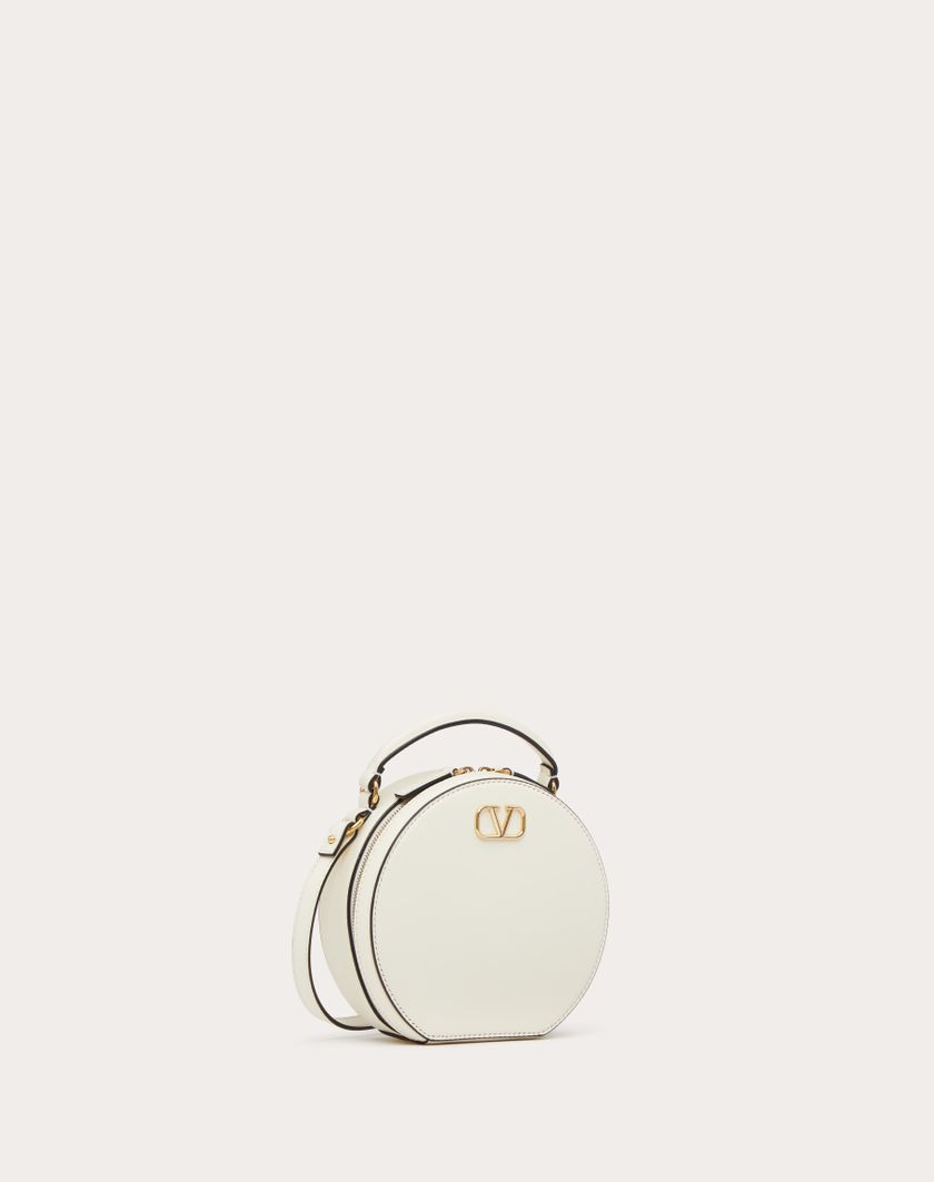 Valentino Handbags Mini Borsa Vlogo Signature In Vitello per Donna in Nero | Valentino IT Italy