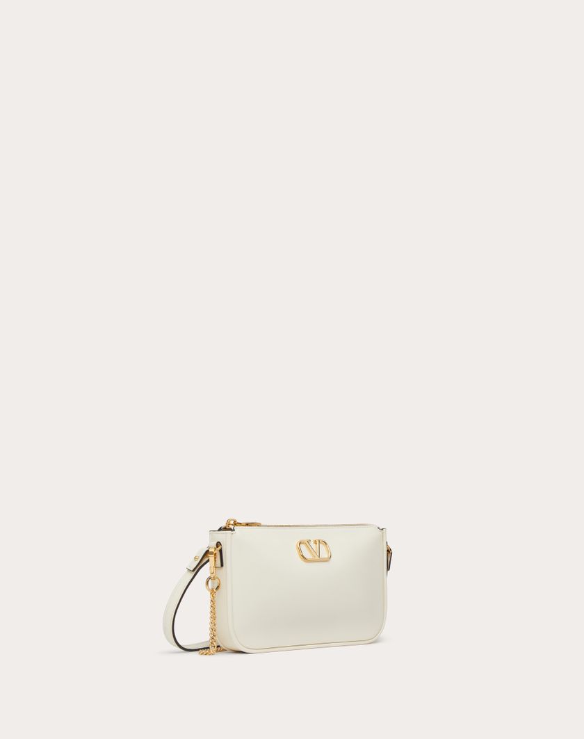 Valentino Handbags Mini Borsa Con Tracolla Vlogo Signature In Vitello per Donna in Nero | Valentino IT 2025